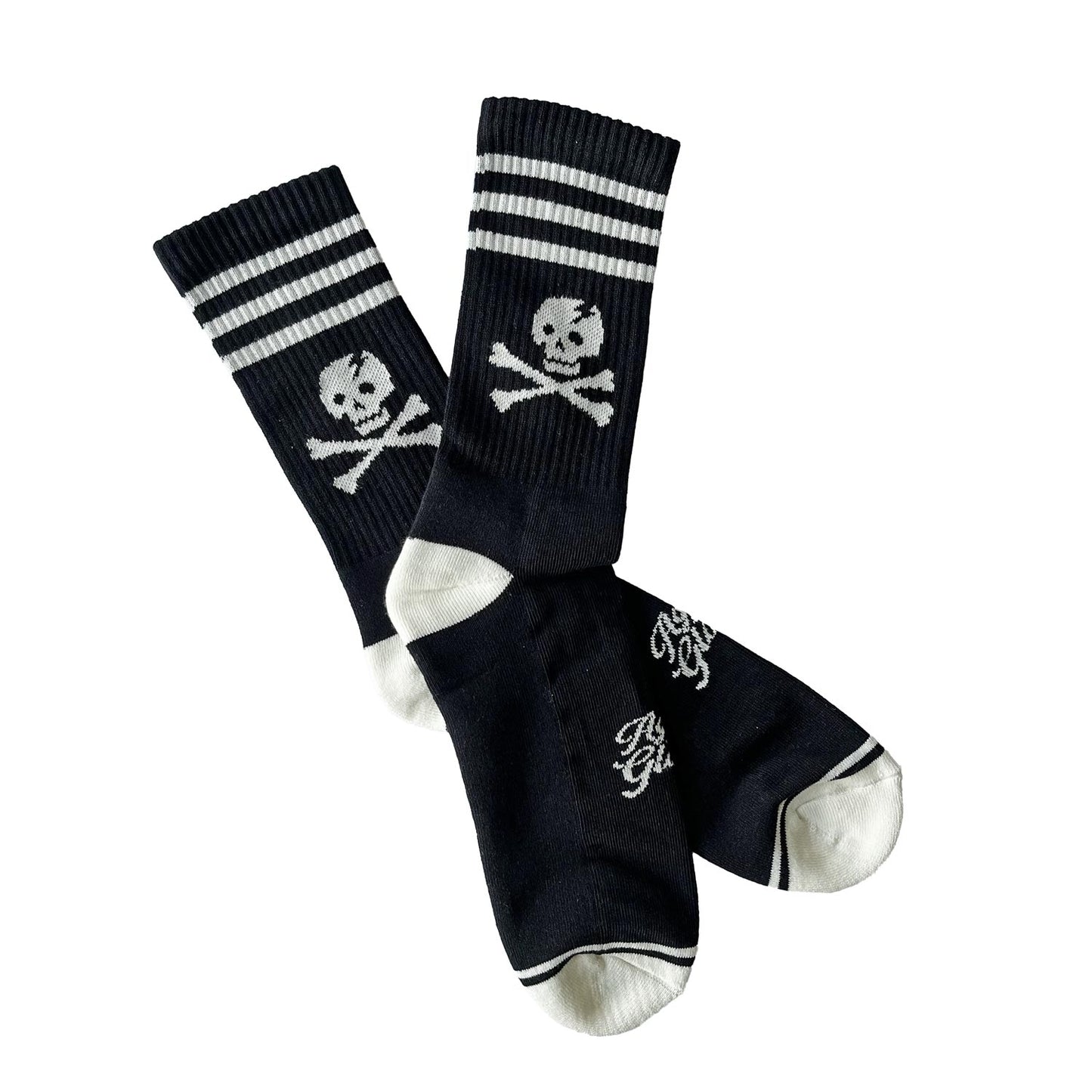 Age of Glory Marauder Socks - Black/Off-White