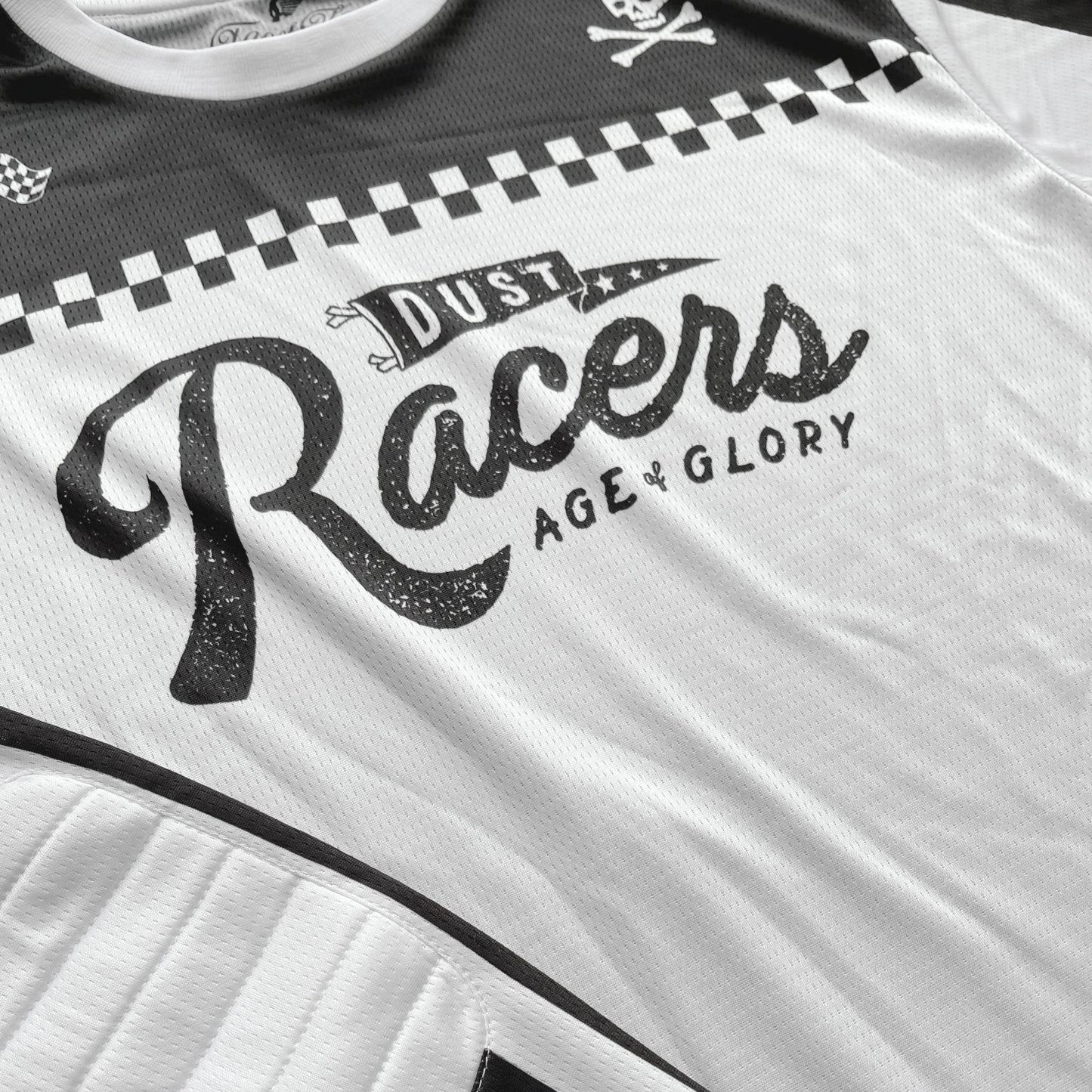 Age of Glory Racers Mesh Jersey - White/Black