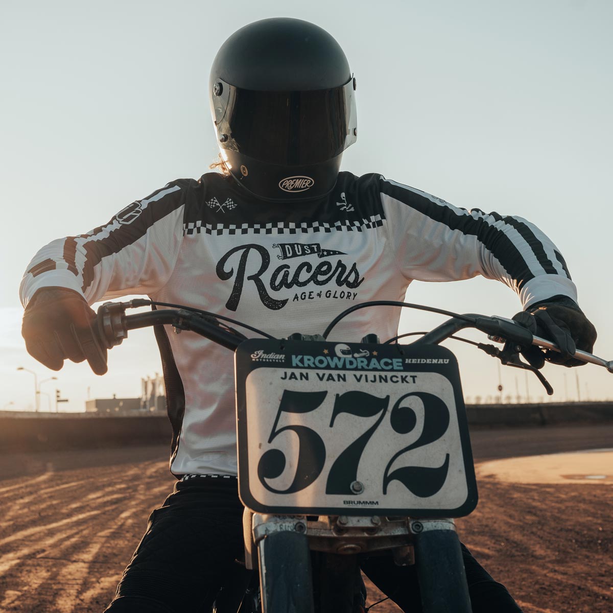 Age of Glory Racers Mesh Jersey - White/Black