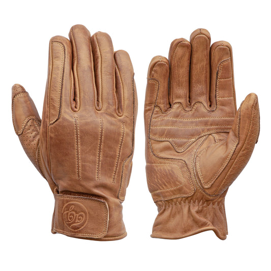Age of Glory Rover Leather CE Gloves - Waxed Camel