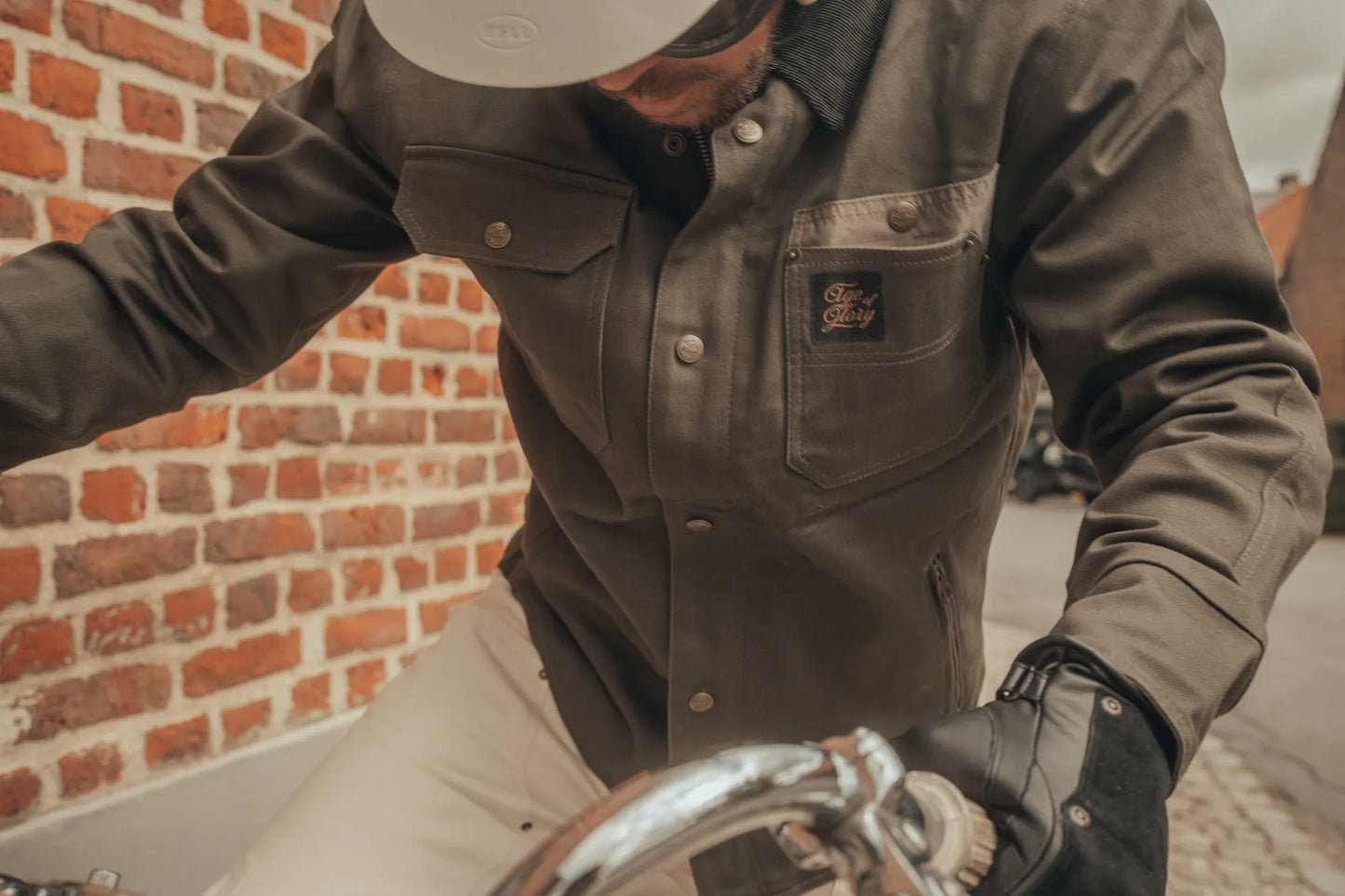 Age of Glory Runaway Riding Shirt - Dark Olive