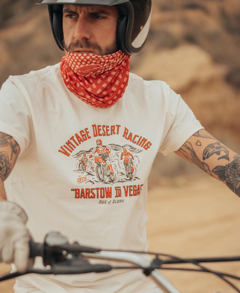 Age of Glory Vintage Racing T-shirt - Ecru