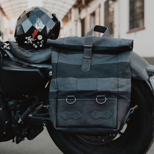 Holyfreedom Roll-Top Backpack - Back to Black