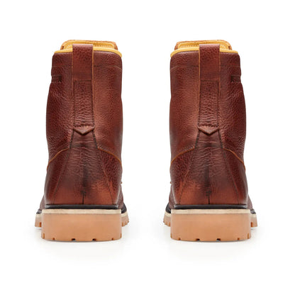 Umberto Luce Wagon Mens Moto Boots - Brown