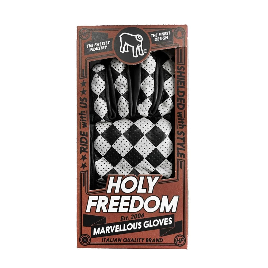 Holyfreedom Bullitt Gloves - Black/White
