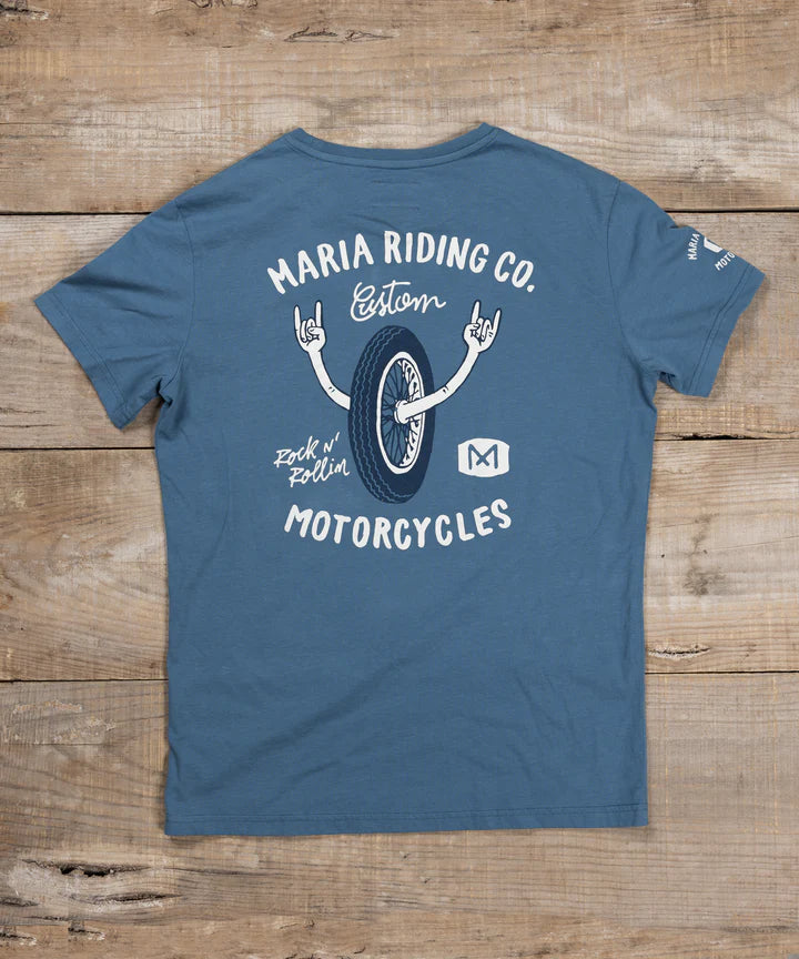 Maria Riding Company T-shirt - Rollin Blue