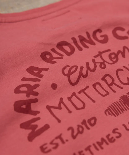 Maria Riding Company T-shirt - Spark Faded Red