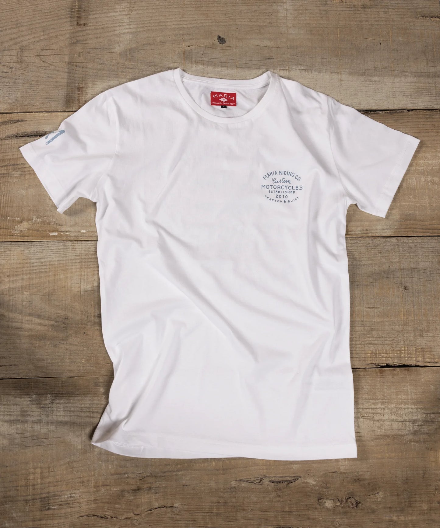 Maria Riding Company T-shirt - Handcrafted White