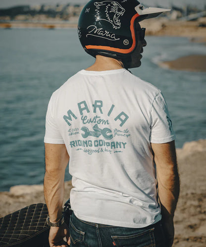 Maria Riding Company T-shirt - Wrench White