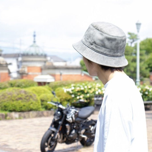 Degner CP-27 Leather Bucket Hat
