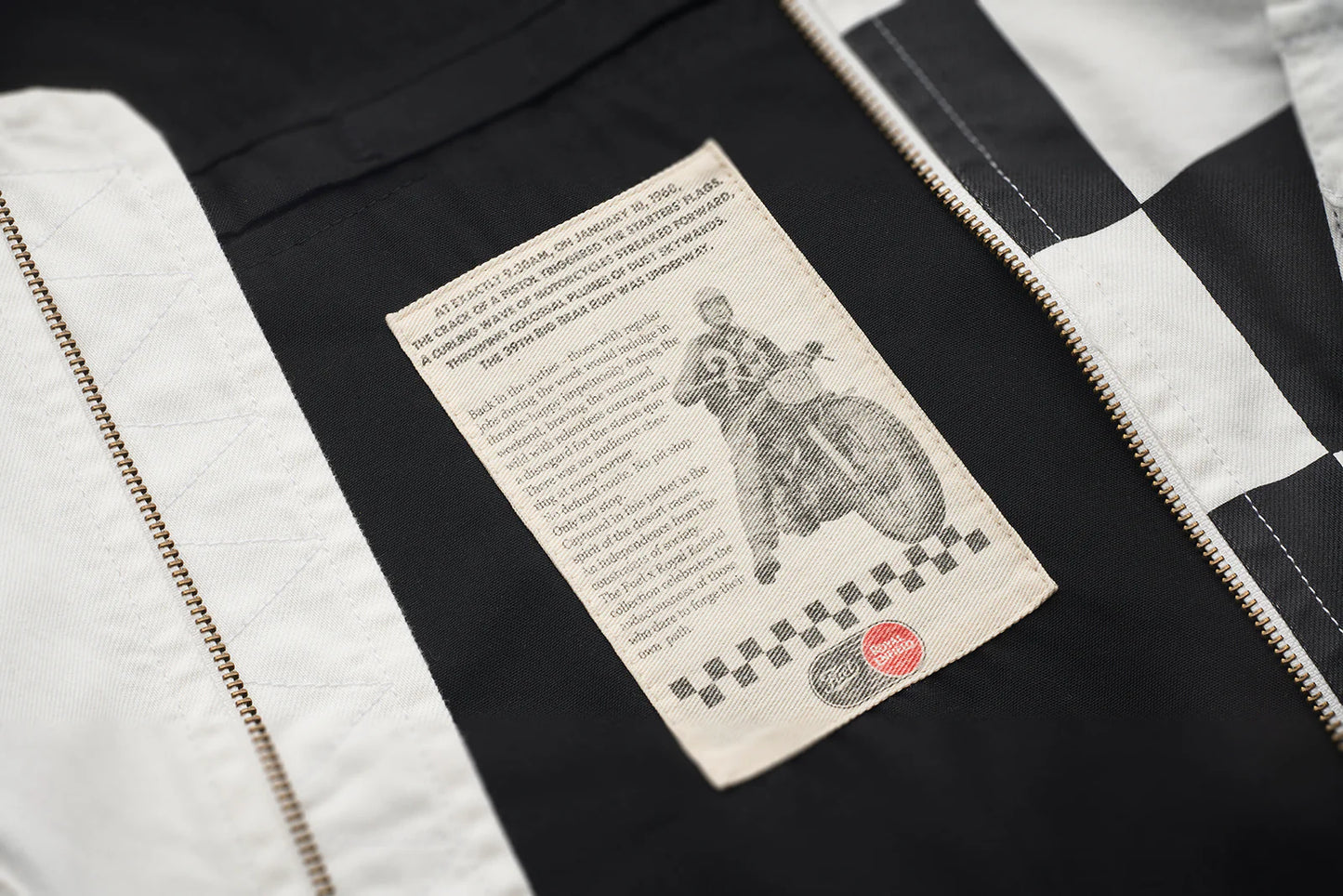 Fuel x Royal Enfield Checkers Jacket