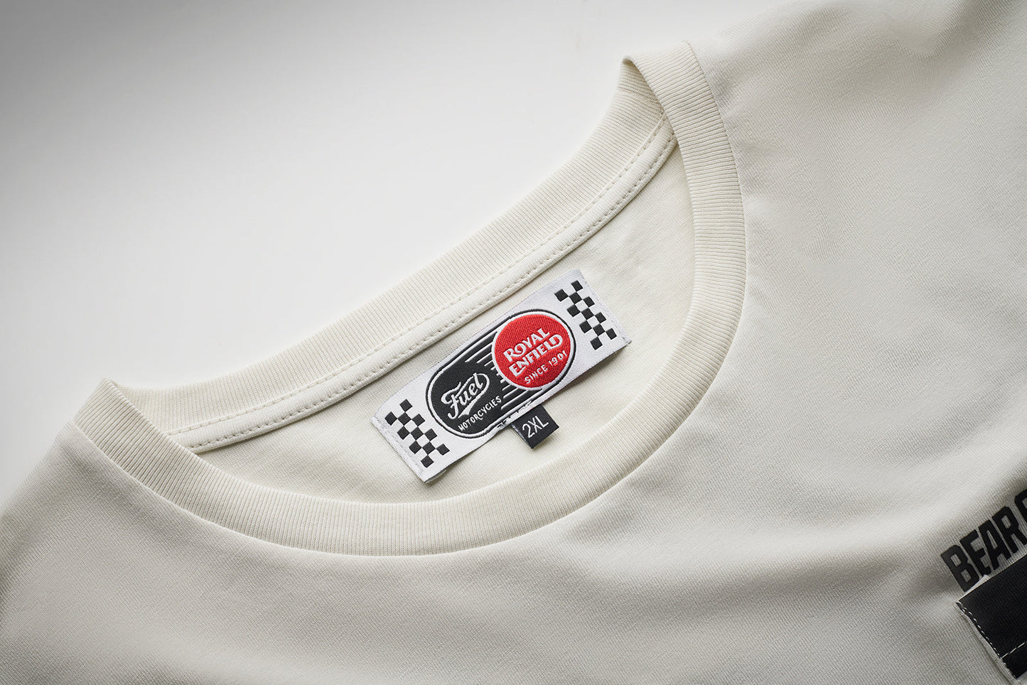 Fuel x Royal Enfield Race T-Shirt - White