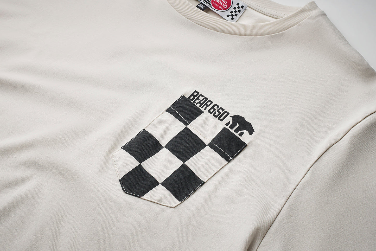 Fuel x Royal Enfield Race T-Shirt - White