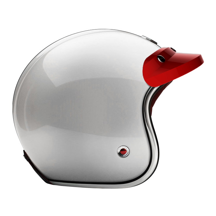 Ruby Helmet Peak Visor - Herold Red