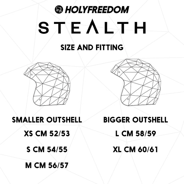 Holyfreedom Stealth CE Helmet - White Diamond