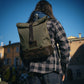 Holyfreedom Roll-Top Backpack - Green