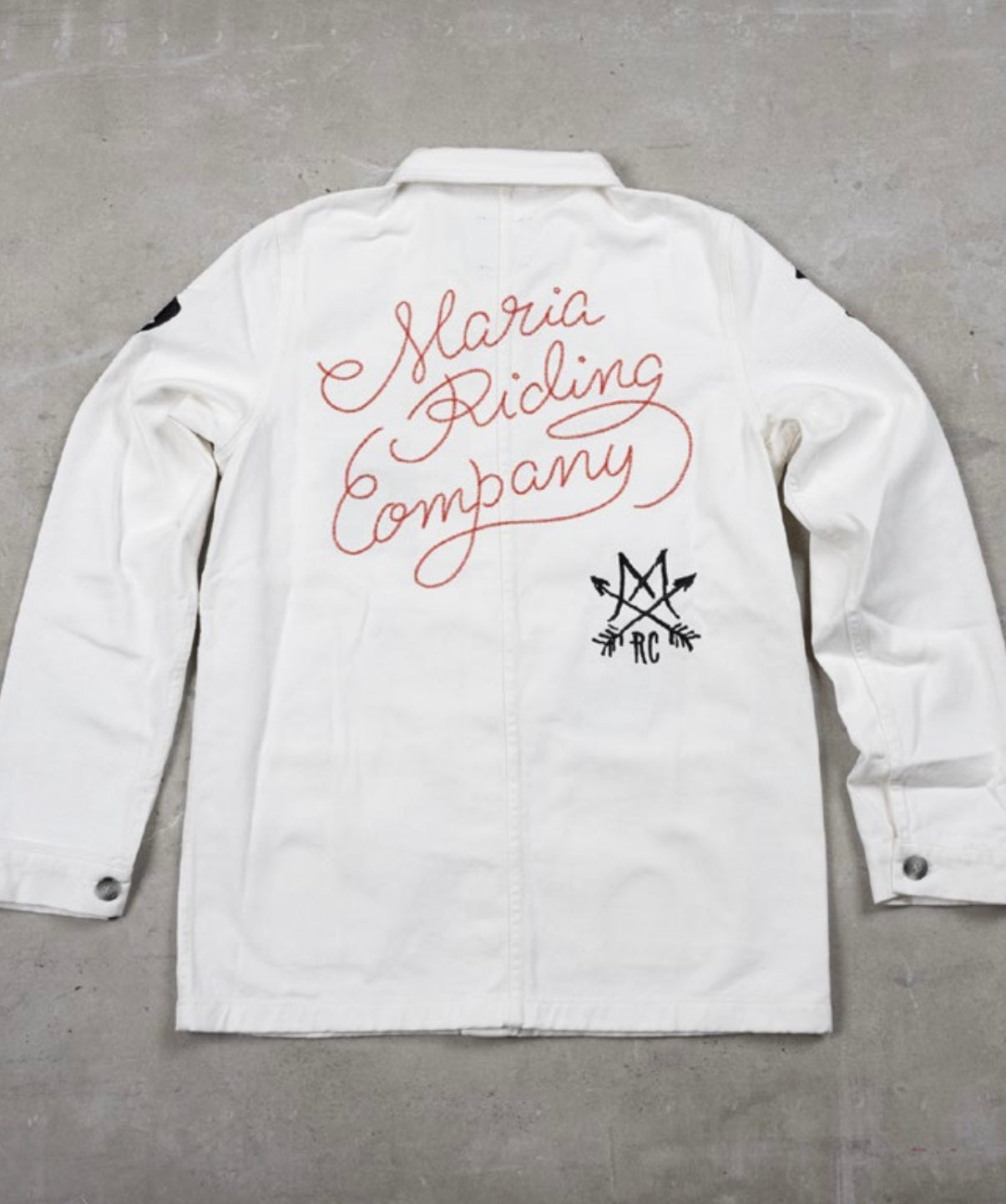 Maria Riding Company Work Jacket - White