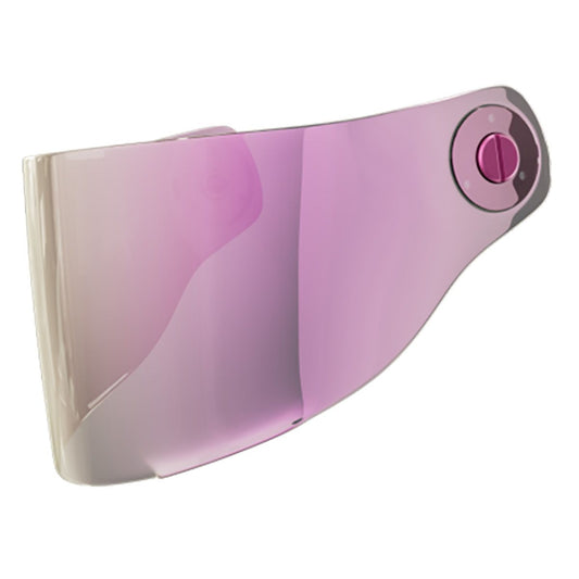 John Doe One Visor - Silver Purple Mirror
