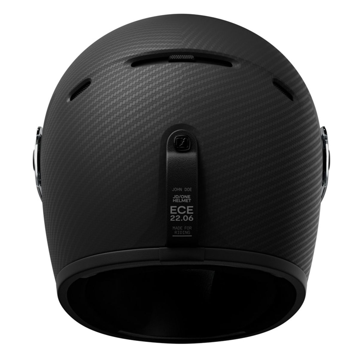 John Doe One Helmet - Signature Frozen Black/Carbon