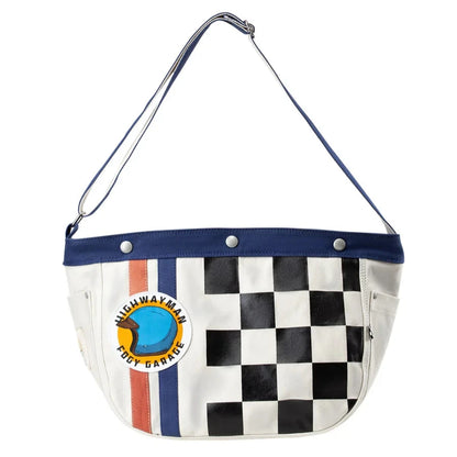 Fogy Garage Newsboy Crossbody Bag - Lemans