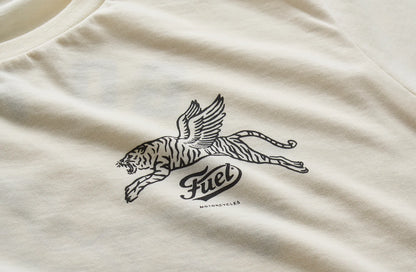 Fuel Racing Division T-Shirt - Cream