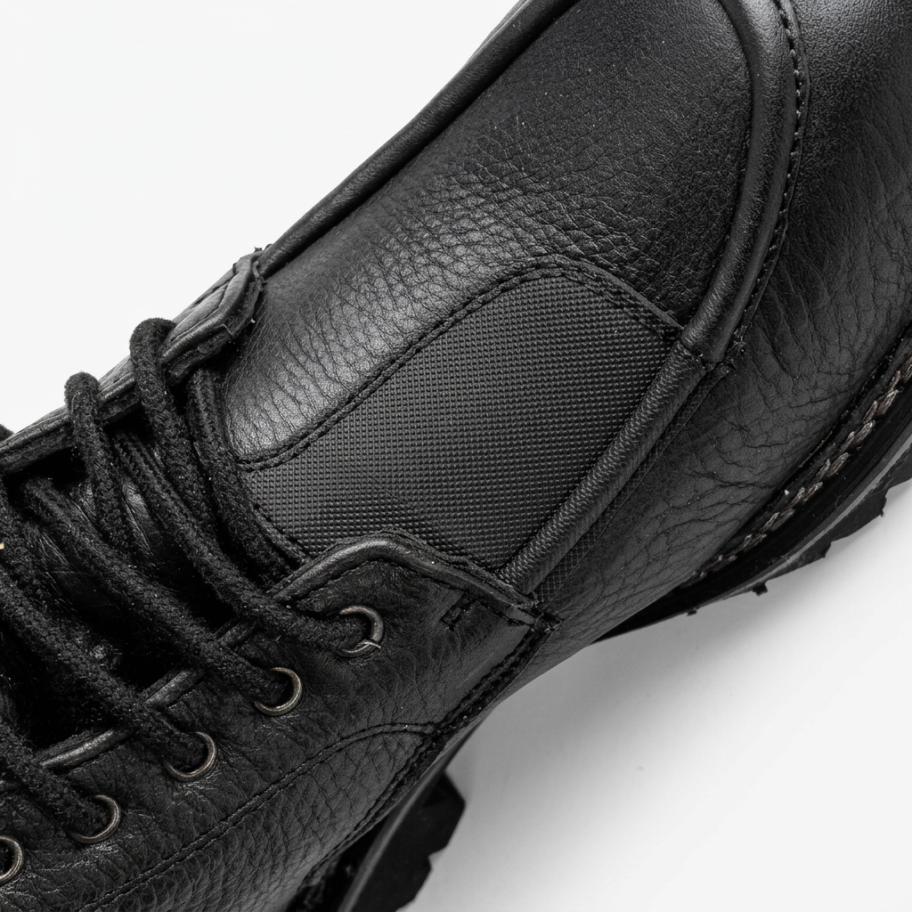 Umberto Luce Rooney Mens Moto Boots - Black