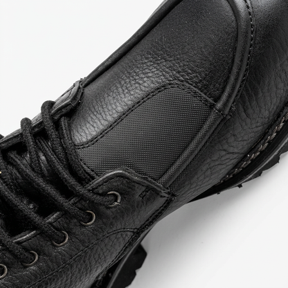 Umberto Luce Rooney Mens Moto Boots - Black