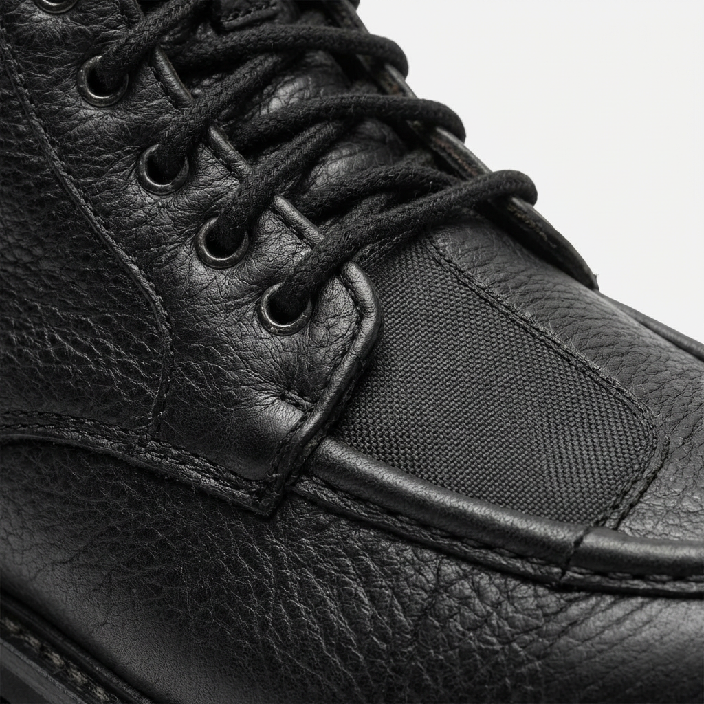 Umberto Luce Rooney Mens Moto Boots - Black