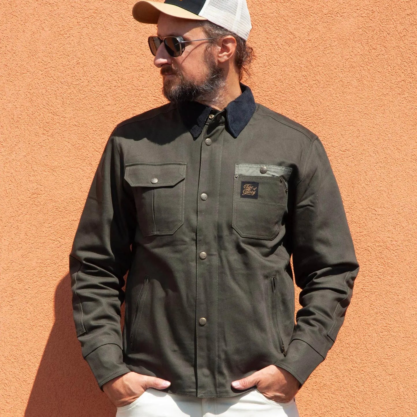 Age of Glory Runaway Riding Shirt - Dark Olive