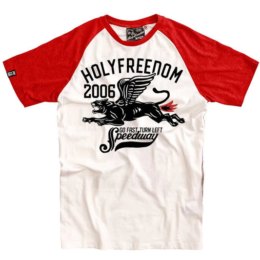 Holyfreedom Fart Flame T-shirt - Red/White