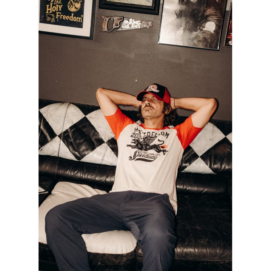 Holyfreedom Fart Flame T-shirt - Red/White