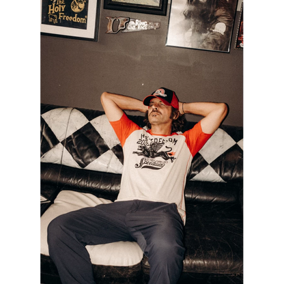 Holyfreedom Fart Flame T-shirt - Red/White