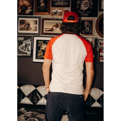 Holyfreedom Fart Flame T-shirt - Red/White