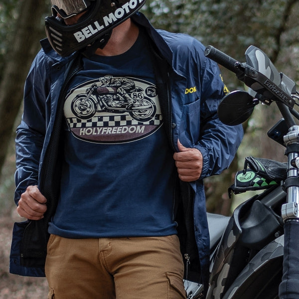 Holyfreedom Ghost Rider T-shirt - Blue