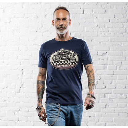 Holyfreedom Ghost Rider T-shirt - Blue