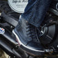 Umberto Luce Bonhan Moto Sneakers - Black/White