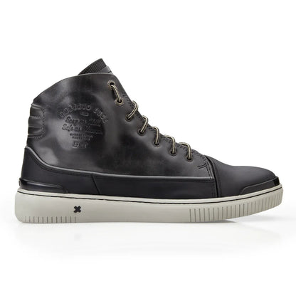 Umberto Luce Grako Motorcycle Sneakers - Black