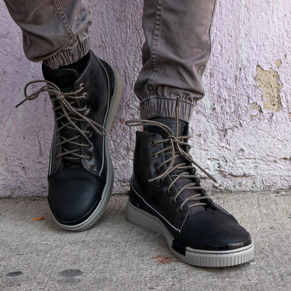 Umberto Luce Grako Motorcycle Sneakers - Black