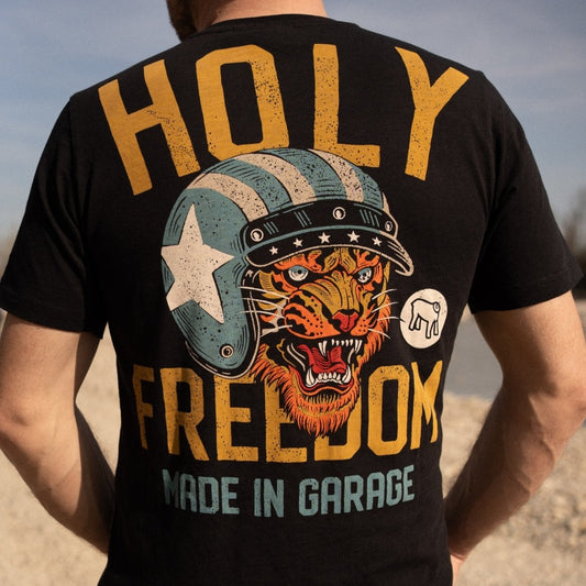 Holyfreedom Tigertee T-shirt - Black