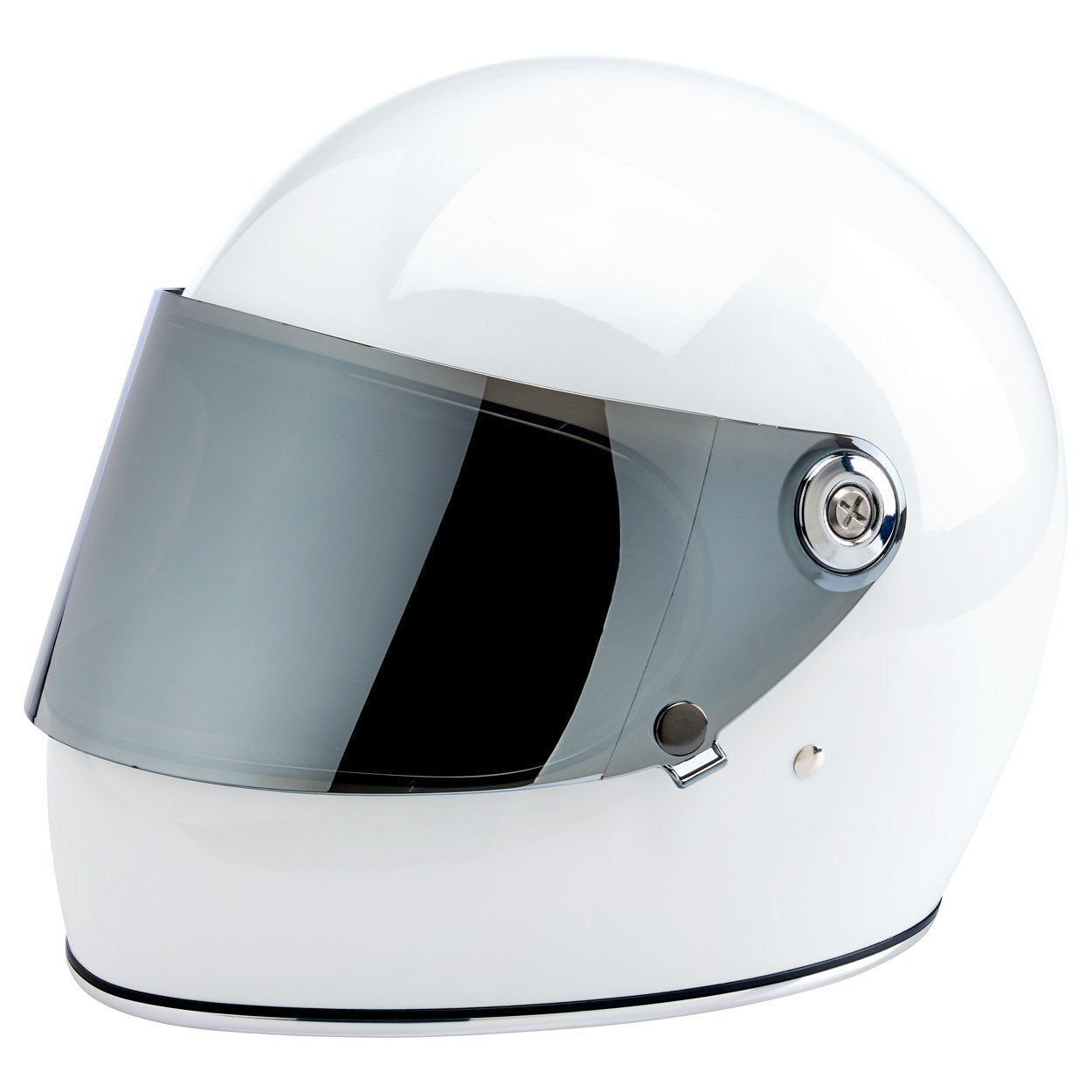 Biltwell Helmet Hardware Kit - Chrome/Silver
