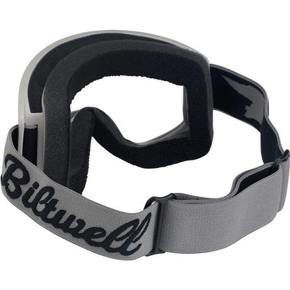 Biltwell Moto 2.0 Goggles - Script Titanium