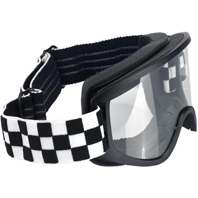 Biltwell Moto 2.0 Goggles - Checkers Black/White