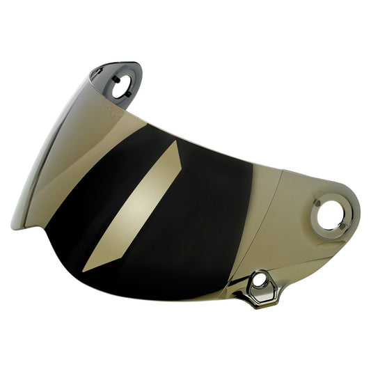Biltwell Lane Splitter Gen 2 Face Shield - Gold Mirror