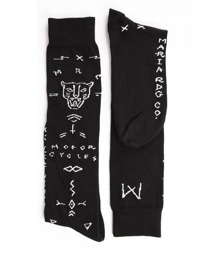 Maria Riding Company Socks - Black Tiger