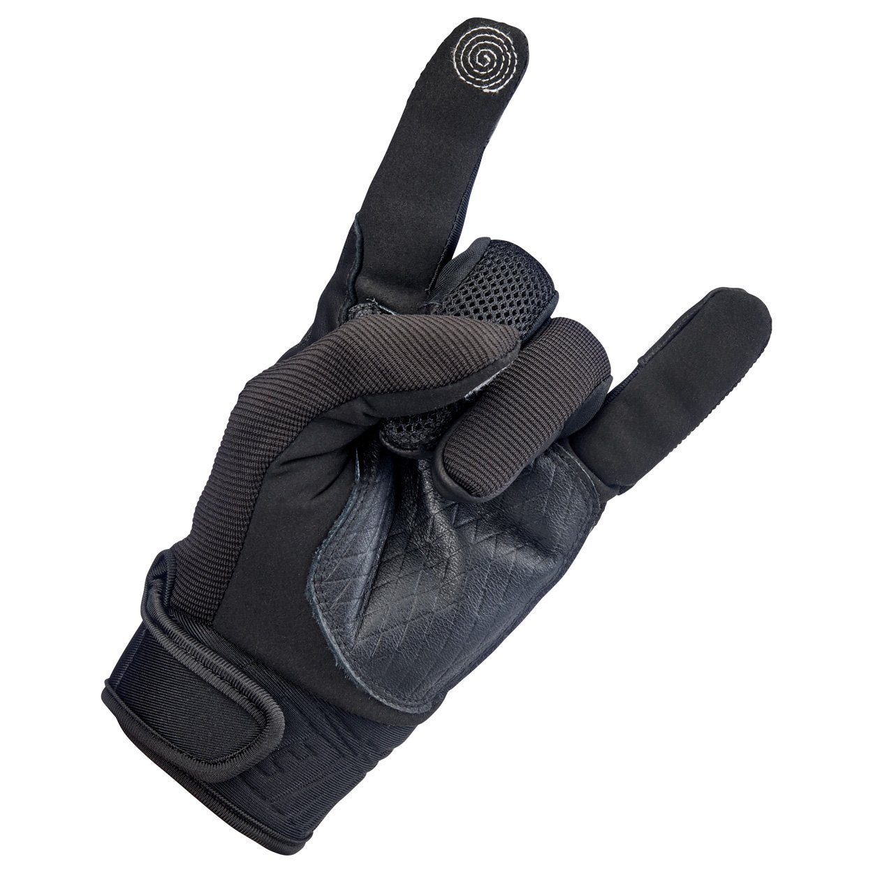 Biltwell Baja Gloves - Black Out
