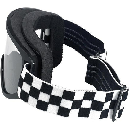 Biltwell Moto 2.0 Goggles - Checkers Black/White