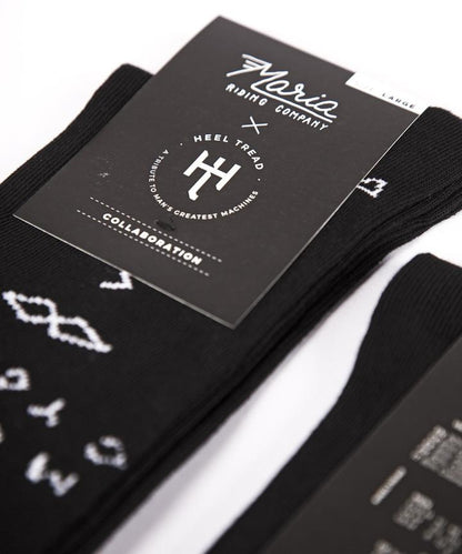 Maria Riding Company Socks - Black Tiger