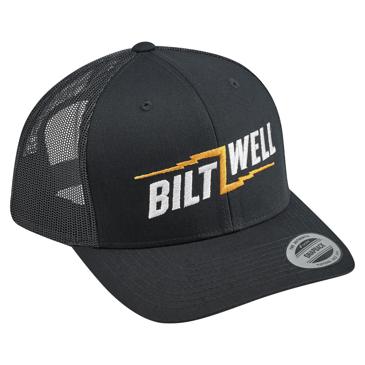 Biltwell Bolts 2 Trucker Cap - Black