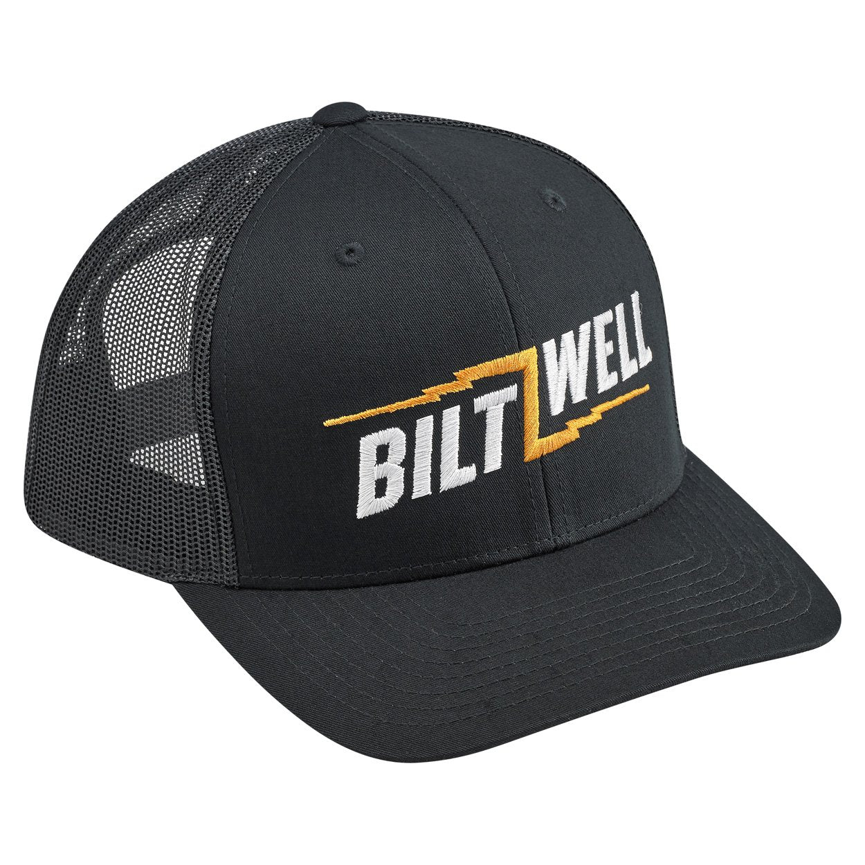 Biltwell Bolts 2 Trucker Cap - Black