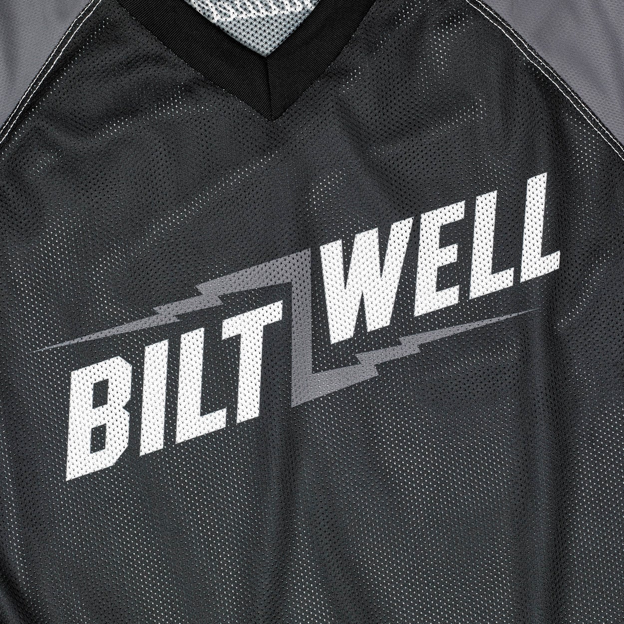 Biltwell Bolts Moto Jersey - Black/Grey